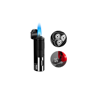 Alternative view of Stainless La Diplomática -  Flame Cigar Lighter and Punch