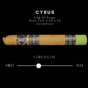 Cyrus King of Kings Connecticut Gran Toro Cigar