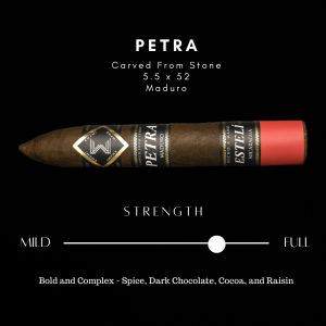 Petra Carved from Stone Maduro Torpedo Cigar