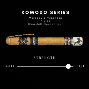 KOMODO Series - Mordedura Venenosa - Connecticut Churchill - Cigar